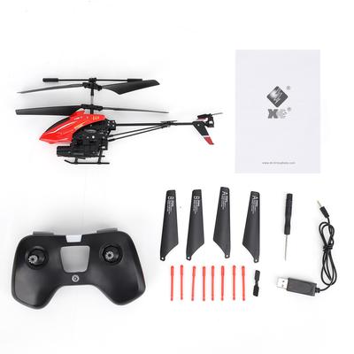 Remote Control Helicopter with Altitude Hold and LED Lights, 2.4GHz 6axis Gyro Mini Shotting