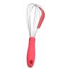 Balloon Whisk Stainless Steel Whisk with Silicone Scraper for Cooking Cream Blending