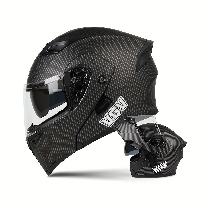 Flip Over Motorcycle Street Riding Helmet for Men and Women, Open Face Helmet, Summer Motorcycle Full Helmet, All Season Univers
