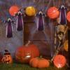 1/2/3/5Pcs Car Pendants Halloween Witch Outdoor Decorations with Lanyard