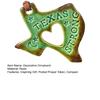Texas Strong Ornament Heart-Shaped Flood Disaster Blessing Ornament Pocket Prayer Token with Card Gift for Texas Residents Disaster Relief Volunteers