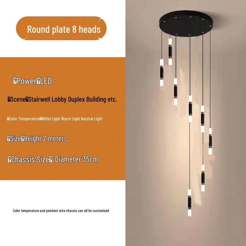 2025 Minimalist Pendant Light for Living Room, Bedroom, Staircase, and Restaurant