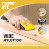6 Inch 150MM Hand Sanding Block PU Hook Loop/Leather Hand Abrasive Tool for Hook & Loop Sandpaper Automotive Sanding Disc