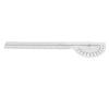 Goniometer Joint Range Motion Protractor 180 Degree Transparent Clear Mark Finger Measuring Physical Therapy Ruler