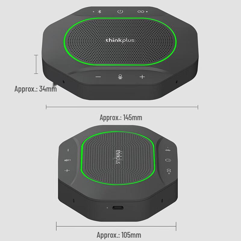 Lenovo Thinkplus MK-MC600 Wireless Conference Speaker & Microphone (CN version)
