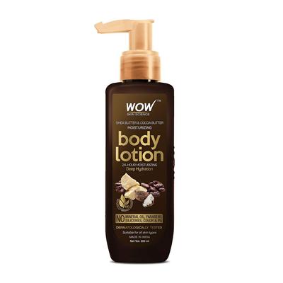 Moisturizing Body Lotion with Shea and Coconut Butter (200 Ml), Shea Butter & Cocoa Butter Moisturizing Body Lotion,