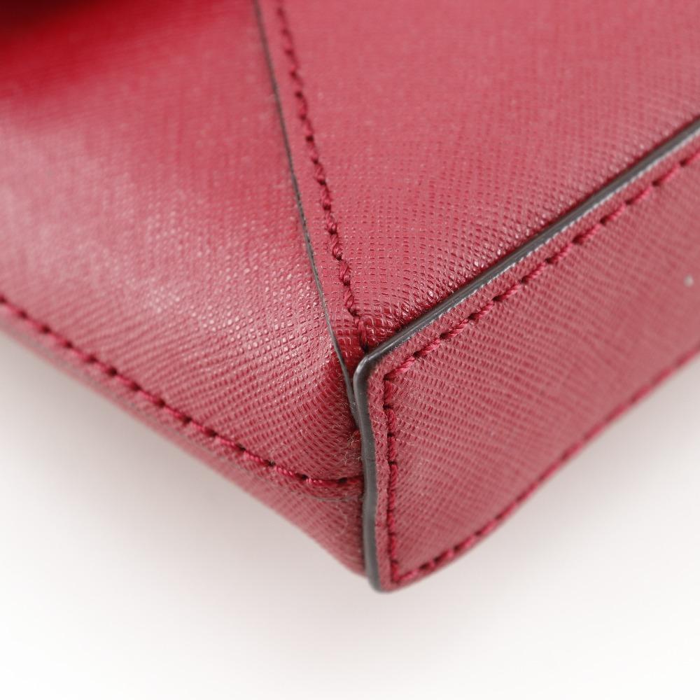 Kate Spade Pochette Shoulder Bag Red leather Women Used