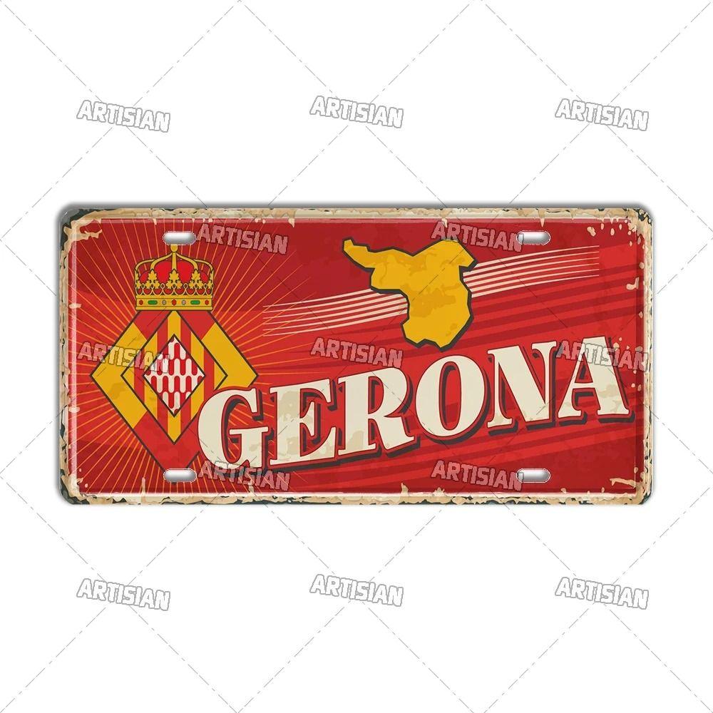 Garage Bar Metal Wall Sign, Auto Interior Decor Plaque 20x30cm