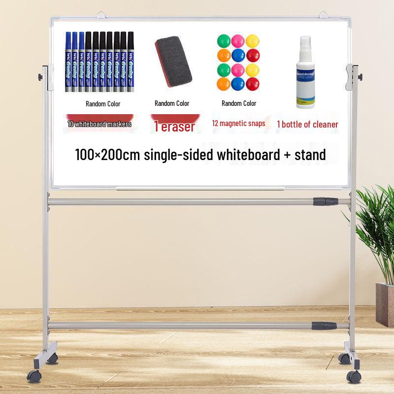 Mobiler zweiseitiger magnetischer Whiteboard-Ständer für Zuhause, Büro oder den Unterricht