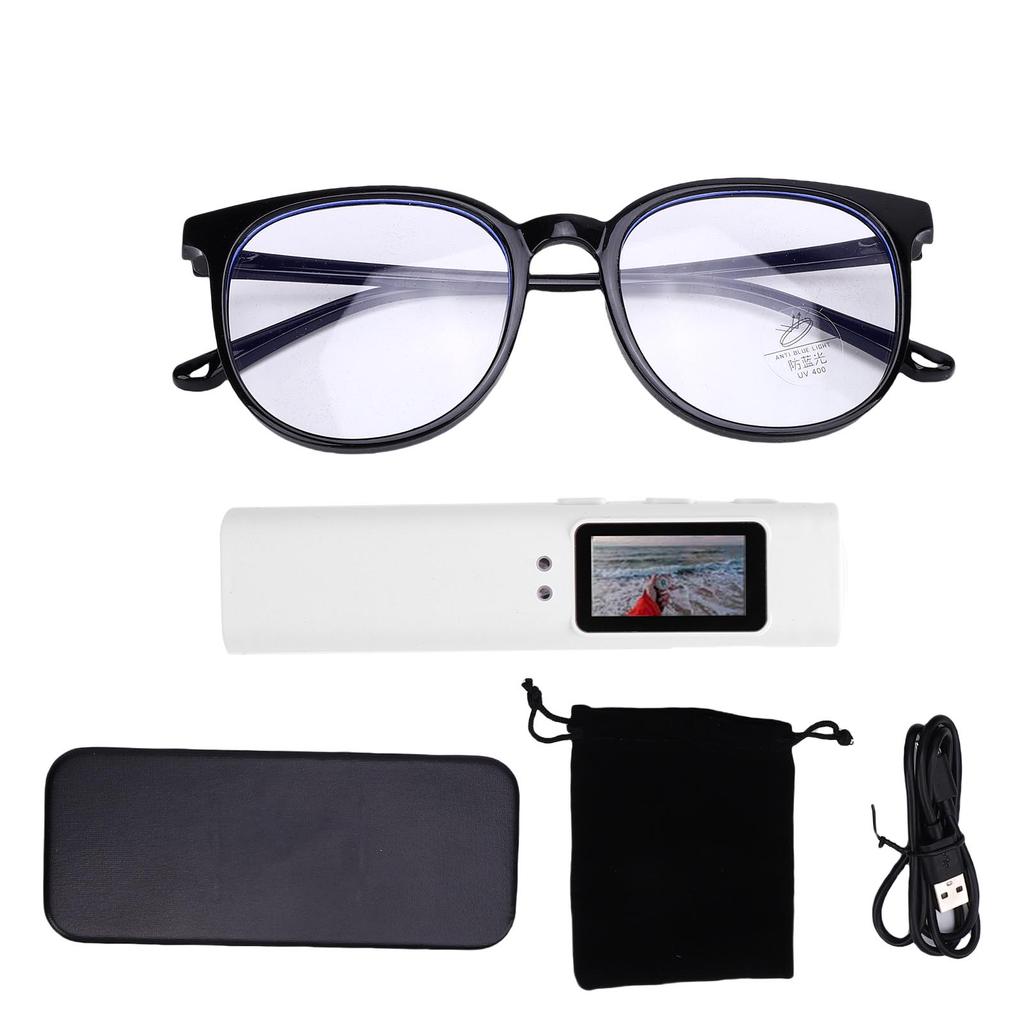 Brýle pro nahrávání videa 2.7K HD 110 stupňů Širokoúhlé Wifi video brýle pro dobrodružství Outdoorové sporty Cyklistiku