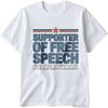 Workout For Unisex Oneck Tshirt Brand Supporter Of Free Speech Teamjimmykimmel Stylish For Unisex Tees Minimalist Tshirt Unisexs Top