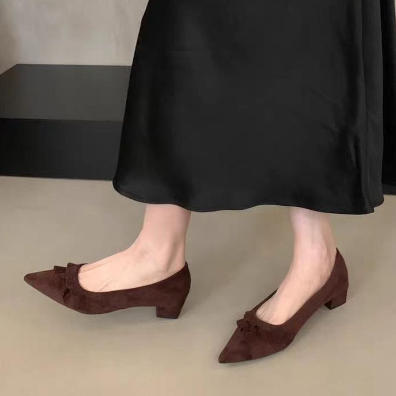 Fashion Designer 2025 New Women Heeled Shoes Elegant Pointed Toe High Heels Sandals Summer Chunky Party Shoes Woman Pumps Zapatos Mujer