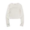 EXTRAORDINARY Incision Longsleeve Beige
