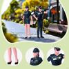 2x 1:64er Maßstab Polizei Miniaturfiguren Szene Figuren Diorama Zubehör Züge