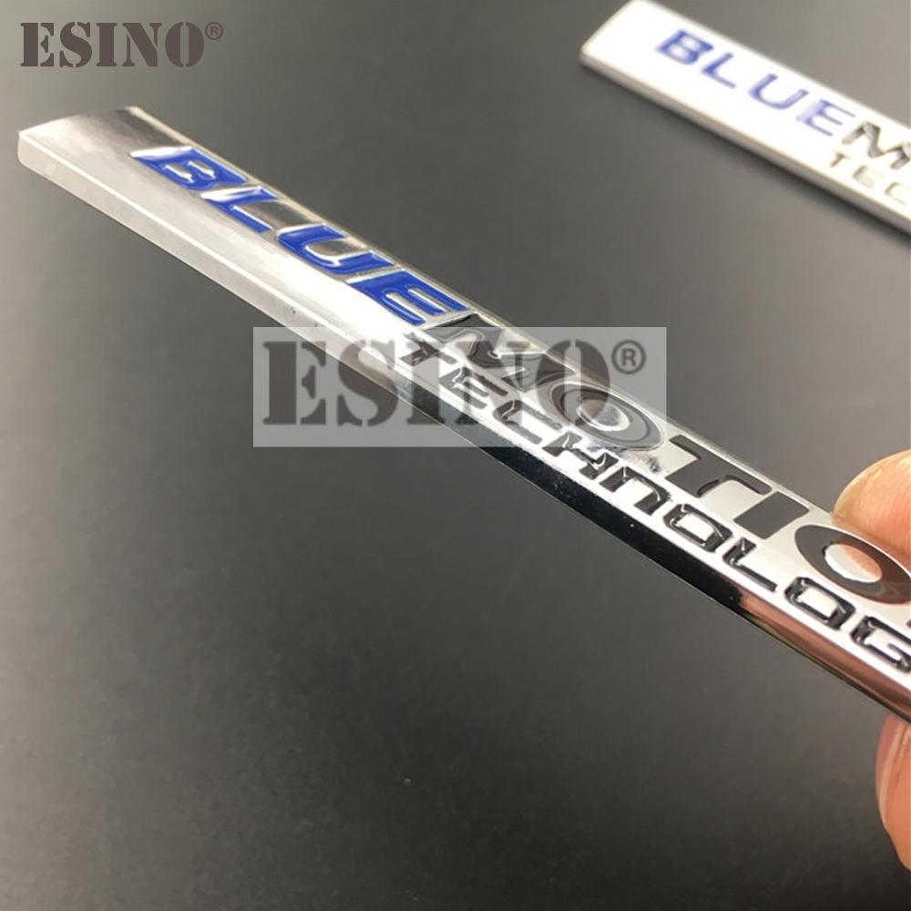 AABIN1 Car Styling 3D Metal Chrome Zinc Alloy Emblem Blue Motion Technology Car Body Badge Emblem For Volkswagen Golf Passat Tiguan