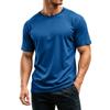 Men Crew Neck Short Sleeve T Shirt Soft Lightweight Classic Fit Basic Tee Comfortable Casual Top for Daily Wear