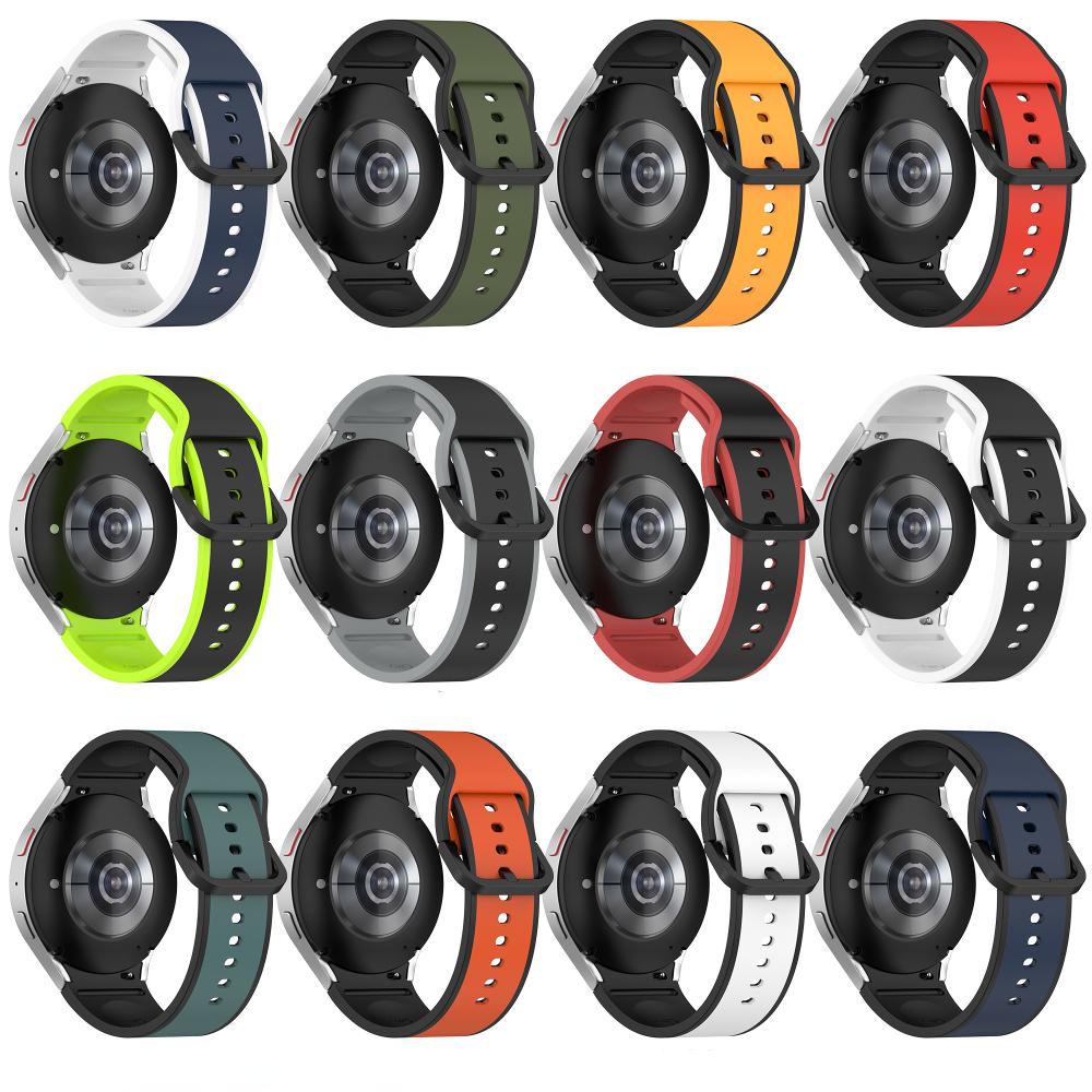 Sports Silicone Strap for Samsung Galaxy Watch 7 FE 6 5 4 44mm 40mm/6 Classic 47mm 43mm Bracelet for Watch 5 Pro 45mm Wristband
