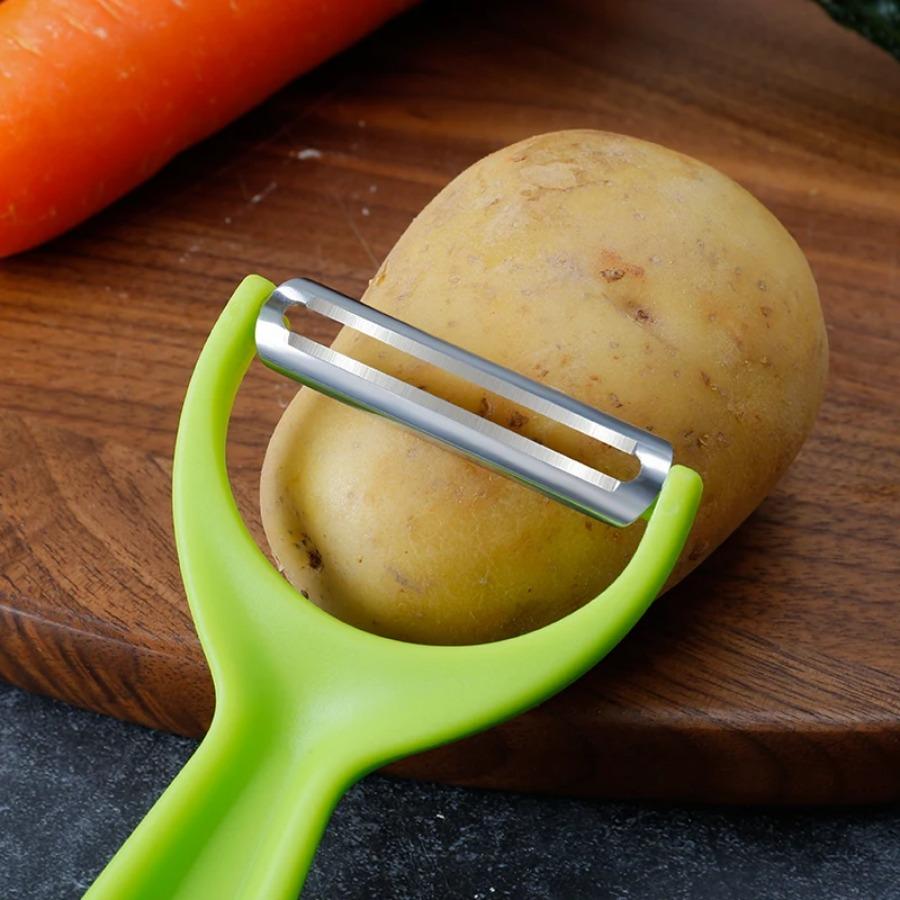 Household Fruit &Vegetable Tool Ceramic Stainless Steel Potato Peeler Cucumber Slicer Planer Kitchen Gadgets Accessories