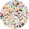 50 PCS Cute Dog Stickers Aesthetic Funny Cartoon Animal Sticker Dog Decals for Laptop Water Bottles Skateboard Book Scrapbook