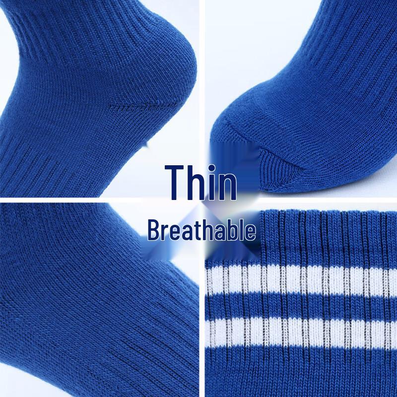 Ayub Summer Thin Adult Over-the-Knee Football Socks