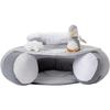 Inflatable Seat - NUBY - Sit & Floor Play - Removable Tray - From 6 Months - Grey