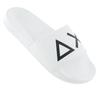 Sun68 Tøfler LOGO - Herre Sandaler Tøfler Slides Badesandaler Hvit X35102-01 ORIGINAL