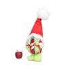 Desktop Ornament Dwarf Elf Doll Padding Cotton GreenHaired Plush Doll Plush Doll  Christmas