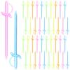 200 Pcs Fruit Plastic Picks Sandwich Toothpicks Snack Dessert Fork Cocktail Cake Decor Appetizer Forks Party Sword