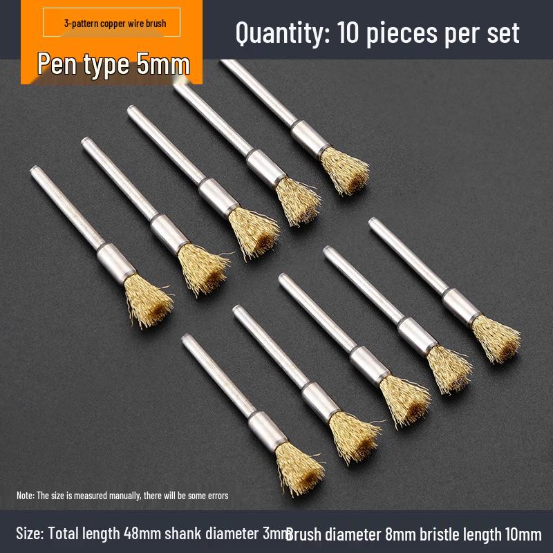 Electric Grinder Steel Wire Brush - Rust & Polishing Head for Walnut & Wenwan Grinding, Steel & Electric Brush.