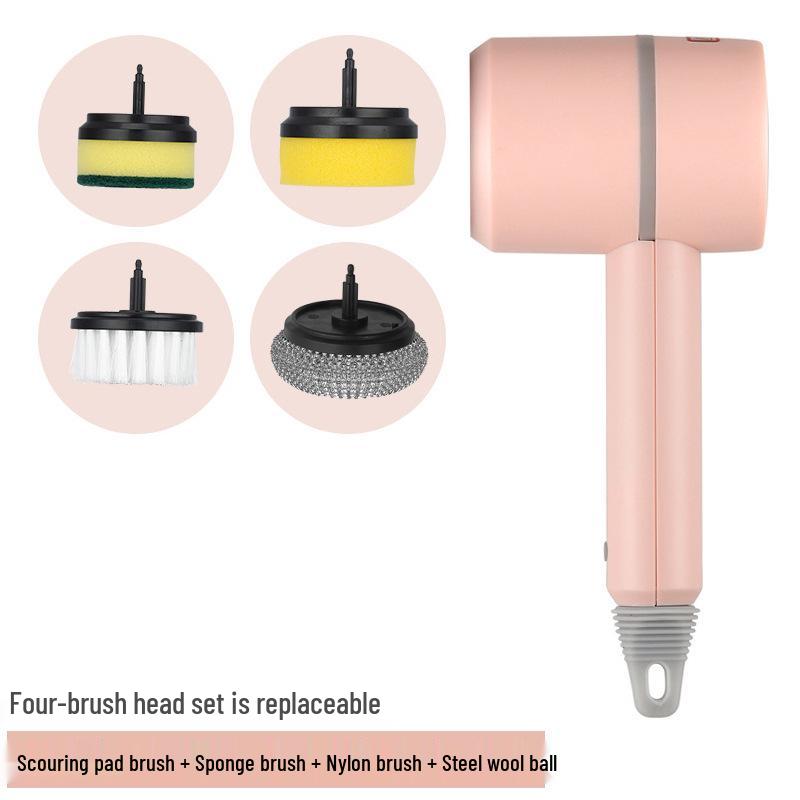 Multifunctional Handheld Electric Cleaning Brush for Kitchen, Bathroom, Bowls, and Shoes