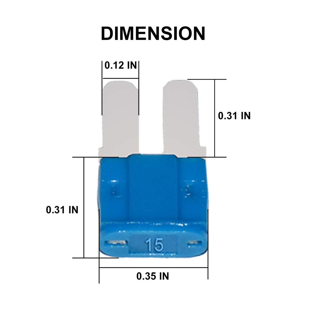 Micro2 fuse combination kit 35PCS upgraded car fuse combination (5-30A) with puller tool car ship truck SUV RV fuse replacement Fuse Holders1