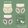 YOUNGYELL Women's High-Waist Seamless Modal Briefs 3-Pack