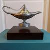 Magnetic Levitating Aladdin Magic Lamp Maglev Floating Ornament Living Room Office Night Light Ornament New Year's Wishing Gift