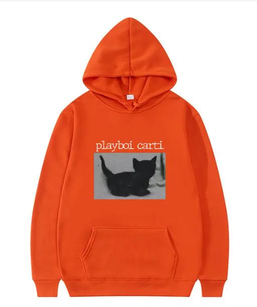 Playboi Carti Oversize Hip Hop Hoodie