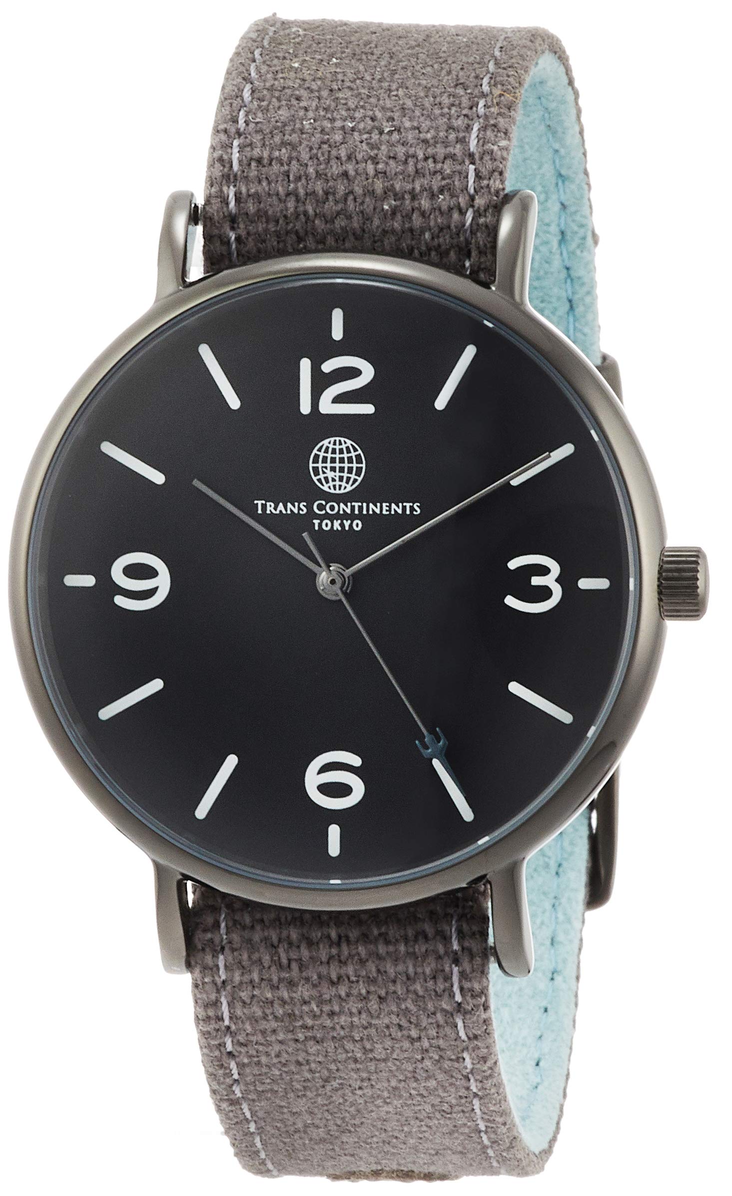 

[Transcontinent Tokyo] Watch TC08-BK Men s Regular Import Gray