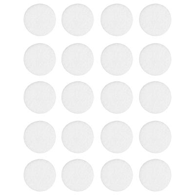 Self-adhesive White Felt Pads (set of 20) FI 20mm Vorstahl