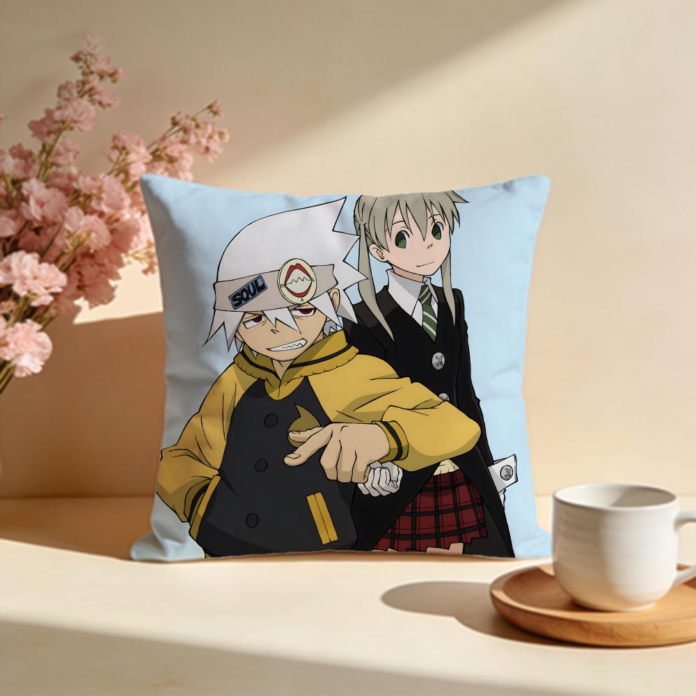 Hot SSOUL EATERable Cushion Cover Stylish Washable Pillow Cover Ideal for Couch Bedroom Car Decoration