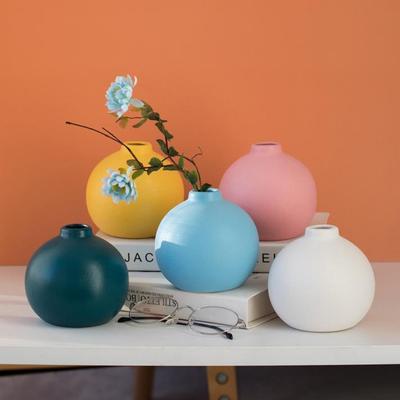 Kolorowy wazon artystyczny Ceramiczny wazon hydroponiczny kompozycja kwiatowa Wystrój domu Ozdoba na biurko Artykuły ogrodowe