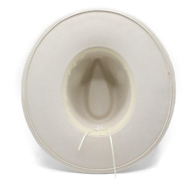 Korean Style Wide Brim Suede Jazz Hat Gentleman S Hat
