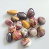 Natural Stone Mookaite Egg Yolk Stone Healing Caking Crystal Quartz Mineral Specimen for DIY Decoration Jewelry