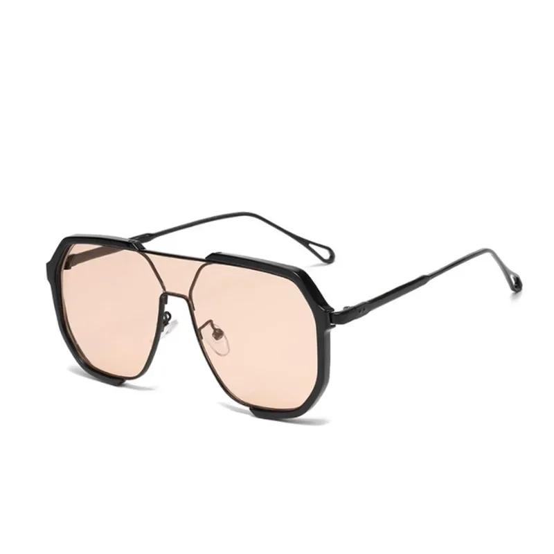 Oversized Sunglasses Women New Unique One Piece Fashion Sunglasses for Men UV400 Punk Glasses Trending Female Eyewear UV400