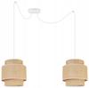 Hanging Lamp, Ceiling Chandelier, Lampshade, Boho Juta