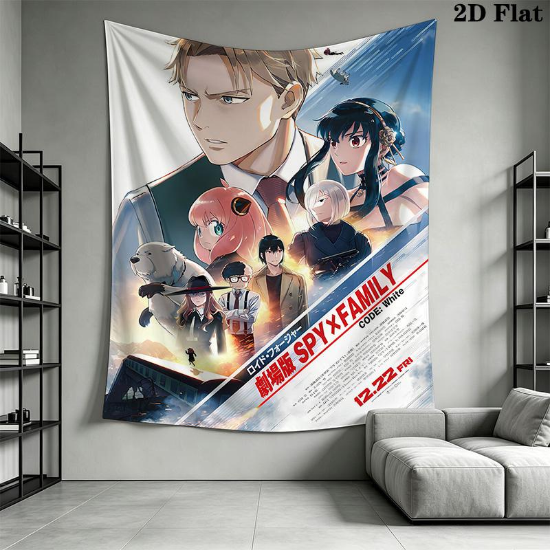 Family Comedy Wall Tapestry Tapestry Background Cloth Fashion Print Wall Decoration Background Cloth Christmas Gift