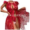Popular hollow lace erotic underwear three-point erotic suit sexy seductive woman