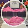 3D Quicksand Hourglass Art: Desktop Living Room Landscape Ornament Gift