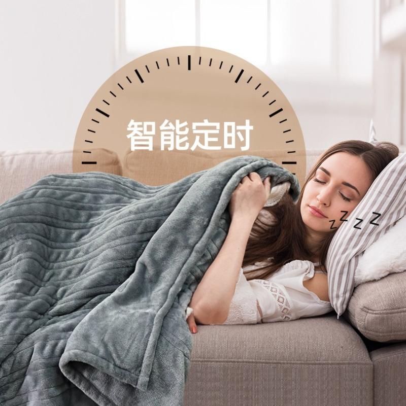 150x180cm Electric Heating Blanket Intelligent Temperature Control Heating Blankets Warm Up Blanket Zero Magnetic Field Fast Heating Washable Mattress