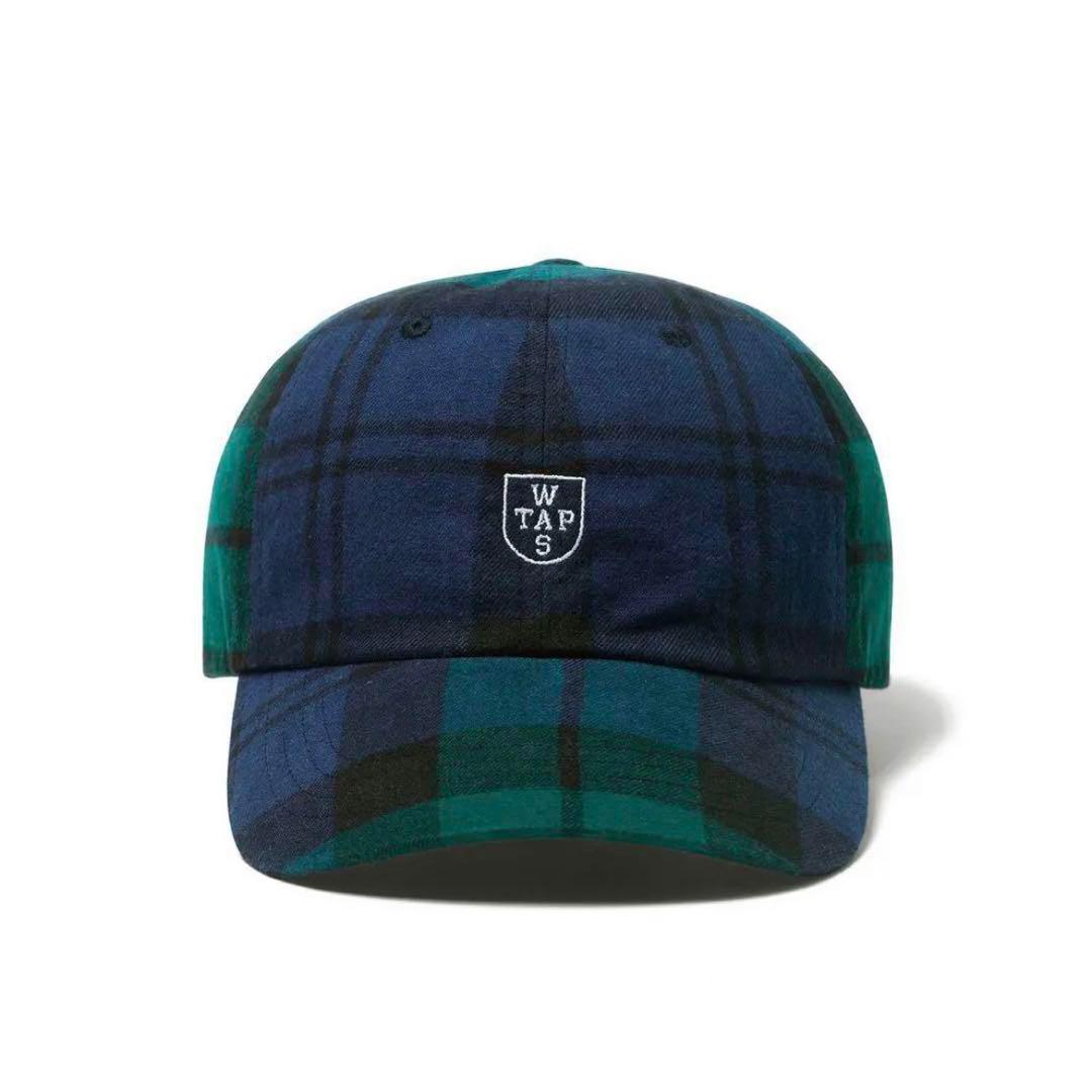 Used WTAPS CHECK TWILL CAP Black Watch Good Condition