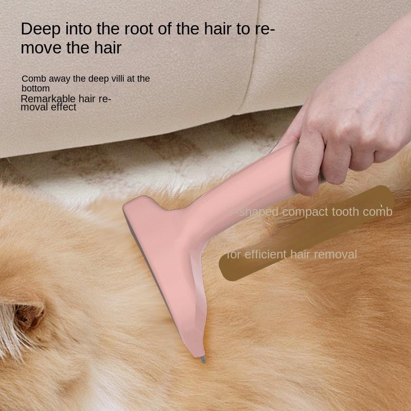 1 Pet Hair Removal Brush for Cats and Dogs