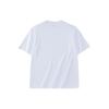 Anta Life Series Printed Letter Pullover T-Shirt Unisex Tops Pure-White 952328111-5