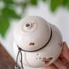 Zen Style Ceramic Gourd Incense Burner for Coil and Agarwood Incense, Home Tea Ceremony Burner
